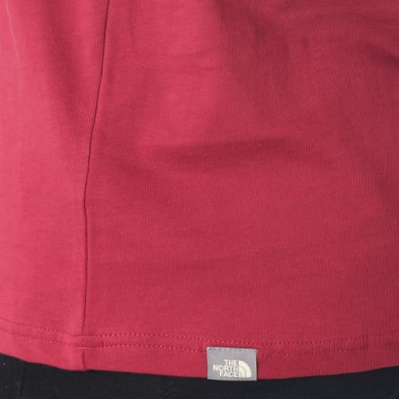 The North Face - Tee Shirt Easy Bordeaux